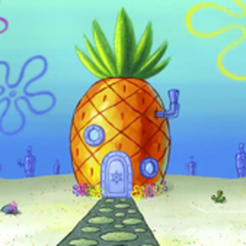 Pineapple.png SpongeBob pineapple house!
