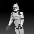 screenshot.410.jpg STAR WARS .STL The Clone Wars OBJ. Clone Trooper phase 1 and 2 3d KENNER STYLE ACTION FIGURE.