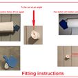 instructions.jpg Kitchen roll and toilet roll  LIKE holder
