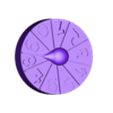NumberWheelSpinnerFidgetver2.stl Print-in-Place Number Wheel Spinner Fidget