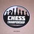 ajedrez-tablero-piezas-chess-championship-cartel.jpg badge, championship, championship, chess, letter, sign, signboard, logo, pieces, board, pawn, knight, rook