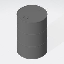 fuel-drum.jpg Fichier STL gratuit Fût de carburant・Design pour impression 3D à télécharger