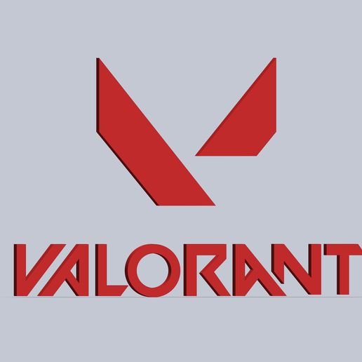 Download STL file Valorant Wall Decor • 3D print design ・ Cults
