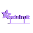adafruit-Logo-Stand.stl Adafruit Industries Logo