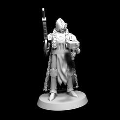 Showcase_4-2.png Descargar archivo 3D gratis Modelo gratuito - Muestra de infantería de primera línea tribal cyborg・Modelo para la impresora 3D