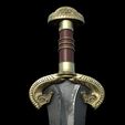 EwoynSword_1.jpg Eowyn Rohan Sword lord of the rings 3D DIGITAL DOWNLOAD FILE