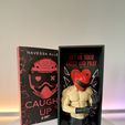 IMG_6046.jpg Caught Up Inspired Book Nook STL | Biker Romance Dark Romance Shelf Decor | Spicy BookTok Bookshelf Insert