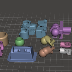 lego-T.png STL file Articulated Block Minifigure・Model to download and 3D print