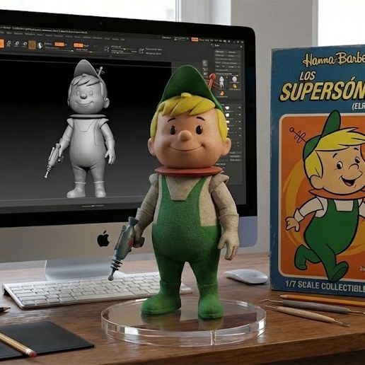 ELROY JETSON: The Boy Genius! 🚀 The Jetsons 3D Model
