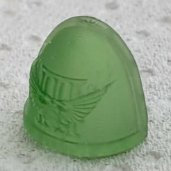 III_and_palatine_larger_icon_test_print.PNG STL-Datei Emperors children III 3rd legion and Palatine Aquila shoulder pad (larger icon) kostenlos・Design für 3D-Drucker zum herunterladen