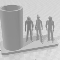 ss.jpg Fichier STL Porte-crayon Harry Potter・Plan pour impression 3D à télécharger