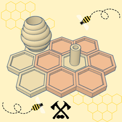 base.png Fichier STL Porte-parfum - Nid d'abeille・Plan pour impression 3D à télécharger