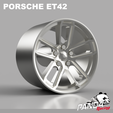 PR-08-Porsche-ET42-PANDA-RACING.png Wheel for hot wheels Porsche ET42