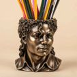 456.jpg Michael Jackson bust and flower pot/Snackero