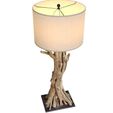 3ddd2.jpg Lampadaire rustique en bois flotté naturel modèle 3D scandinave