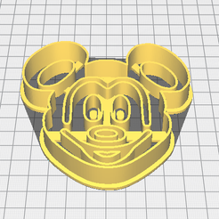 mickeywaffle.png Mickey Mouse Waffle Cookie Cutter