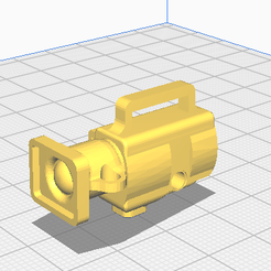 llavero-camara.png Fichier STL porte-clés caméra・Design imprimable en 3D à télécharger