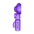 R_chain gun.stl Xeno Mech Miniatura Modular: Alien Mech Battle Unit for Tabletop Wargames - Diseño imprimible en 3D libre de derechos de autor