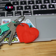 4.png Love keychain