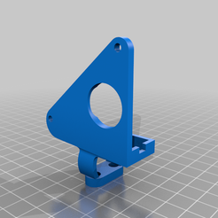 5015_support_hotend_only.png Free STL file Ender 5015 blower hotend heatsink mount・3D printer design to download, 3Dominion_1992
