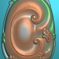 屏幕截图-2023-08-01-224656.PNG.jpg STL file Ruyi-traditional Chinese decoration・3D print model to download