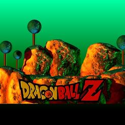 diorama-namek-render.jpg DIORAMA DRAGON BALL Z NAMEK NAMEKUSAI SH FIGUARTS FIGUR DISPLAY