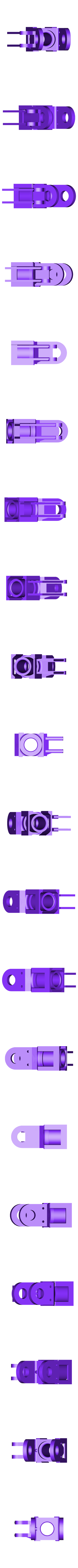 MRH-Flap-Hinge301ws.stl Main-Rotor-Head, for Helicopter, Fully Articulated Type