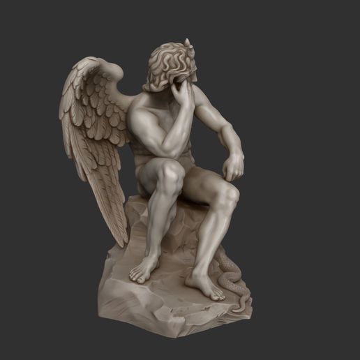 Lucifer_1_4.jpg Lucifer Sculpture  for 3D print