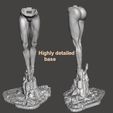 base.jpg Descargar archivo STL gratis Ballet élfico Serie 2 - por SPARX・Modelo para la impresora 3D