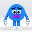 Save-the-shapes-circle1.png Save the shapes 2 Monster 3D Model STL MultiParts No Support Fanart Pack
