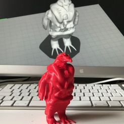 pingouin01.jpg Free OBJ file Penguin soldier (chess pawn)・3D printing idea to download