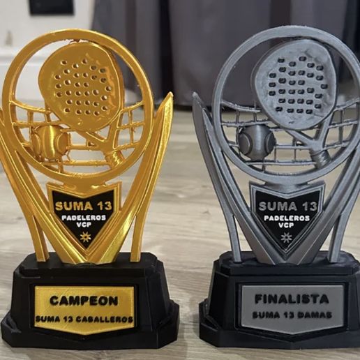 Trofeo Padel - 1ero y 2do puesto