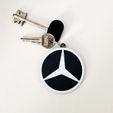 Mercedes-I-Print.jpg Keychain: Mercedes I