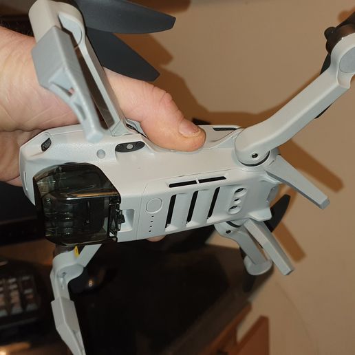 DJI mini 2 landing gear legs 3D model