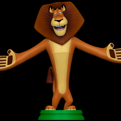 1.png 3D file Alex - Madagascar・3D printable design to download, SillyToys