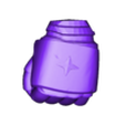 Iron KnightsLHSFist.stl Hand Factions Pack