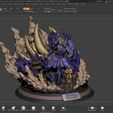 Screengrab.jpg Kurama Susanoo Naruto Sasuke 3D print model