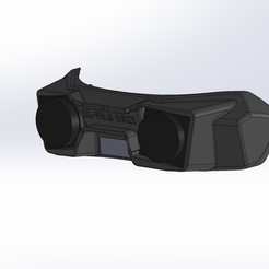 iso.png Archivo STL tapa frontal compacta Caddx Walksnail para truerc x-air mod・Diseño de impresora 3D para descargar