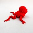 IMG_4918.jpg The Rock Flexi Toad Frog articulated print-in-place no supports Dwayne Johnson