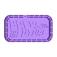 back to the future-mm.stl zurück in die Zukunft logo cribbage board