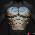 02_Chest11.jpg Batman Armor - Batman 2021 - Robert Pattinson 3D print model