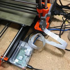 IMG_5664.jpg Free 3D file Prusa Octoprint Mount for Raspberry Pi and Camera・3D printing design to download