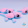 4.png Cute Flexi Valentine Turtle