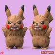 StarWarPikachu.jpg POKEMON - CHEWBACCA PIKACHU (EASY PRINT NO SUPPORT)