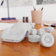 parts.png STL file 1966 Ford GT40 Mark II・3D printing model to download