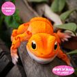 c.jpg PRINT IN PLACE CUTE FLEXI LEOPARD GECKO