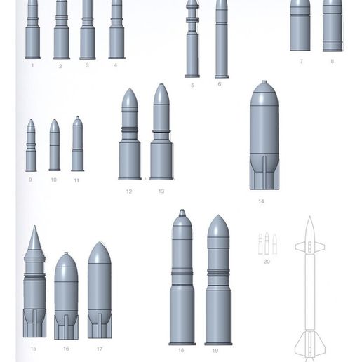 Free STL file Warhammer40k Astra Militarum Imperial Guards Tank shell ...