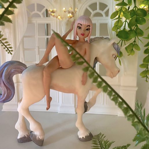 Luna on Horse
