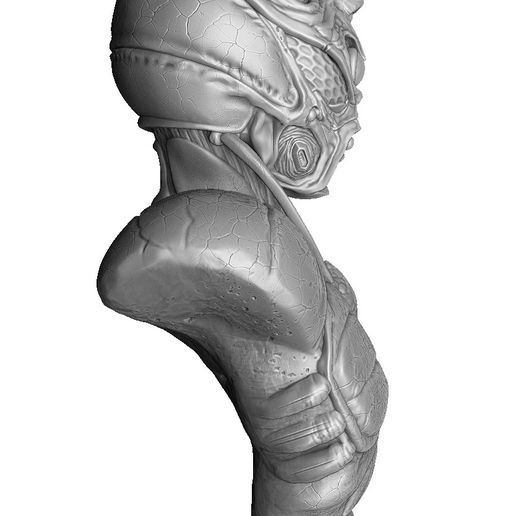 7.jpg Guyver 1991 Büste. 3d druckbare STL