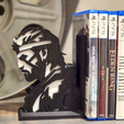 download-1.png Solid Snake Silhouette  Video Game Bookends